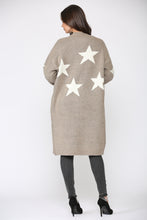 Load image into Gallery viewer, Sancia Knitted Sweater Star Cardigan