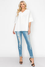 Load image into Gallery viewer, Winslet Cotton Poplin Top