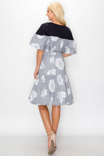 Load image into Gallery viewer, Wynne Cotton Poplin Floral Print Bubble Skirt