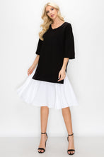Load image into Gallery viewer, Rena Pointe Knit Dress