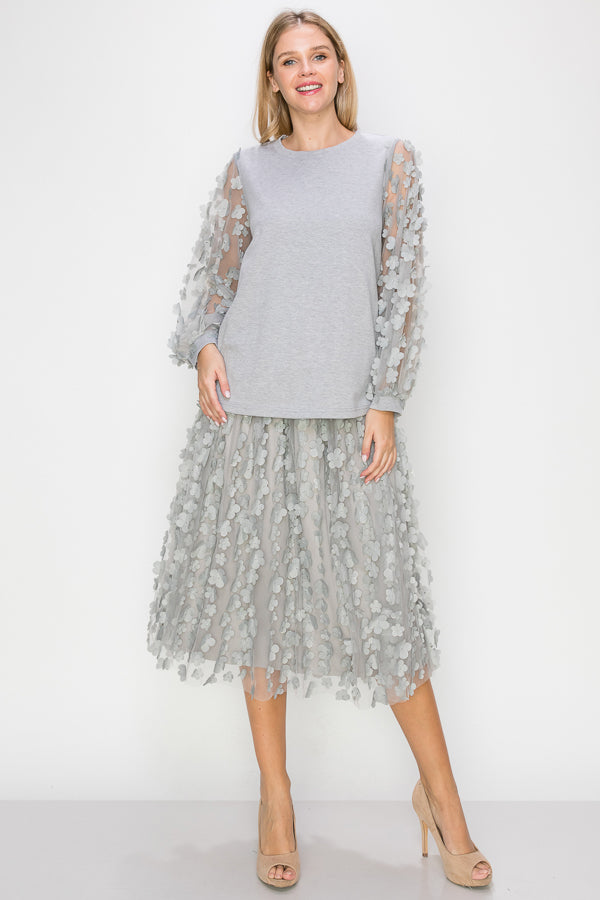 Keelin Flower Lace Skirt – Joh Apparel