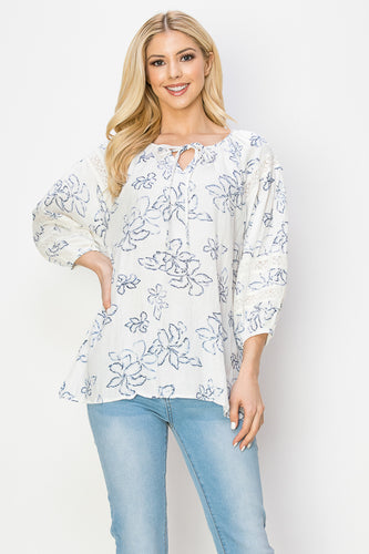 Glory Cotton Gauze Top