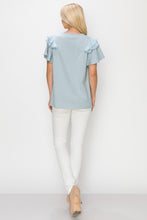 Load image into Gallery viewer, Klara Cotton Ruffle Top