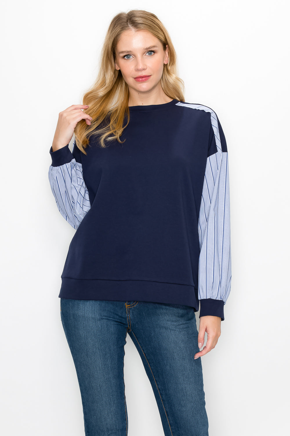 Romina Pointe Knit Top