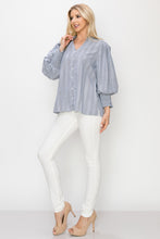 Load image into Gallery viewer, Witlee Cotton Poplin Top