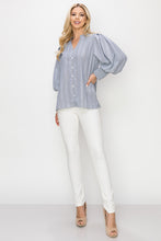 Load image into Gallery viewer, Witlee Cotton Poplin Top