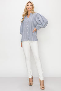 Witlee Cotton Poplin Top