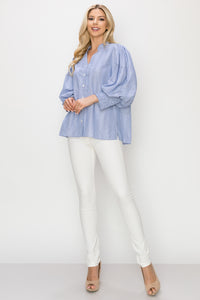 Witlee Cotton Poplin Top
