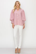 Load image into Gallery viewer, Witlee Cotton Poplin Top