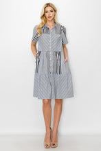 Load image into Gallery viewer, Wanita Cotton Poplin Dress