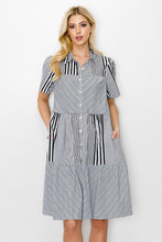 Load image into Gallery viewer, Wanita Cotton Poplin Dress