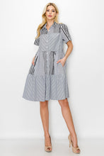 Load image into Gallery viewer, Wanita Cotton Poplin Dress