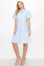 Load image into Gallery viewer, Wanita Cotton Poplin Dress