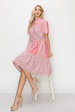 Load image into Gallery viewer, Wanita Cotton Poplin Dress