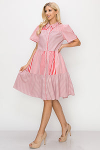 Wanita Cotton Poplin Dress