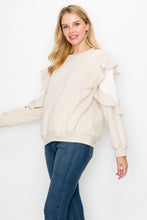 Load image into Gallery viewer, Kesli Knit Top with Satin