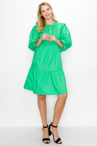 Writer Cotton Poplin Dress