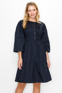 Writer Cotton Poplin Dress