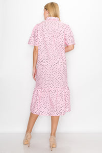 Wiola Cotton Poplin Dress