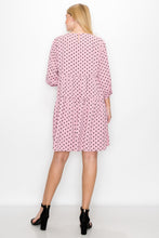 Load image into Gallery viewer, Wilene Woven Polka Dot Dress