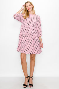 Wilene Woven Polka Dot Dress