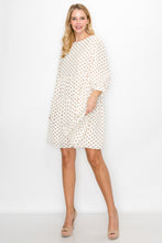 Load image into Gallery viewer, Wilene Woven Polka Dot Dress