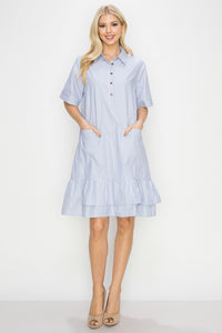Willamina Cotton Poplin Dress