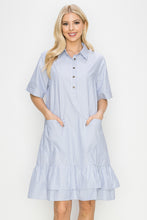 Load image into Gallery viewer, Willamina Cotton Poplin Dress