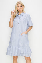 Load image into Gallery viewer, Willamina Cotton Poplin Dress