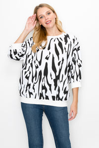 Kathy Knit Textured Top