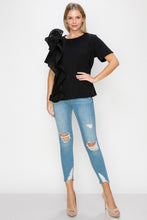 Load image into Gallery viewer, Ricole Pointe Knit Top