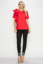 Load image into Gallery viewer, Ricole Pointe Knit Top