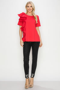 Ricole Pointe Knit Top