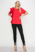Load image into Gallery viewer, Ricole Pointe Knit Top