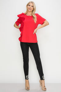 Ricole Pointe Knit Top