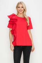 Load image into Gallery viewer, Ricole Pointe Knit Top