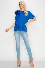 Load image into Gallery viewer, Ricole Pointe Knit Top