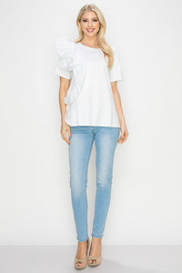 Ricole Pointe Knit Top