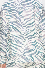 Load image into Gallery viewer, Karna Zebra Print Knit Top