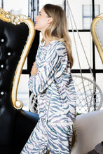 Load image into Gallery viewer, Karna Zebra Print Knit Top