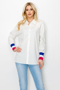 Weslie Cotton Poplin Shirt