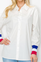 Load image into Gallery viewer, Weslie Cotton Poplin Shirt