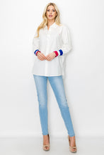 Load image into Gallery viewer, Weslie Cotton Poplin Shirt