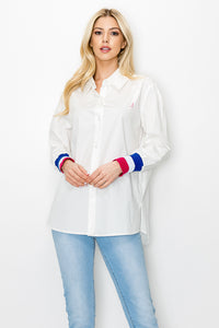 Weslie Cotton Poplin Shirt