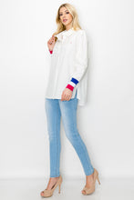 Load image into Gallery viewer, Weslie Cotton Poplin Shirt