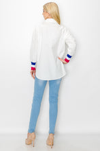 Load image into Gallery viewer, Weslie Cotton Poplin Shirt