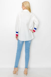 Weslie Cotton Poplin Shirt