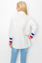 Load image into Gallery viewer, Weslie Cotton Poplin Shirt