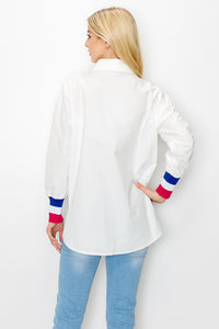 Weslie Cotton Poplin Shirt