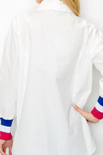 Load image into Gallery viewer, Weslie Cotton Poplin Shirt